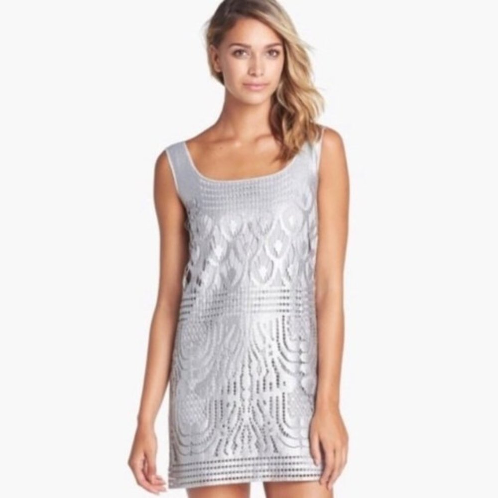 Silver Arlington Shift Lilly Pulitzer Dress